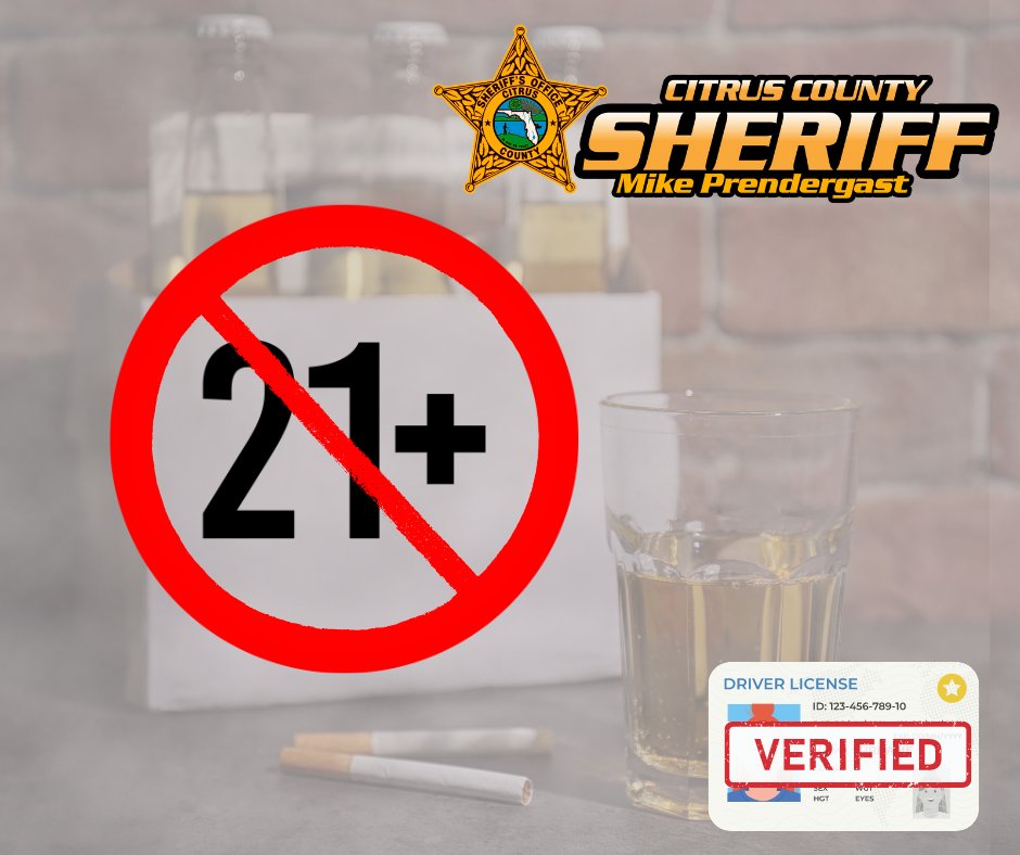SheriffCitrus's tweet photo. CCSO TEAMS UP IN UNDERCOVER OPERATION ON ALCOHOL SALES
#CCSOAlwaysWatching #CCSOEnforcing
1726 https://t.co/1hY8iKQOGn