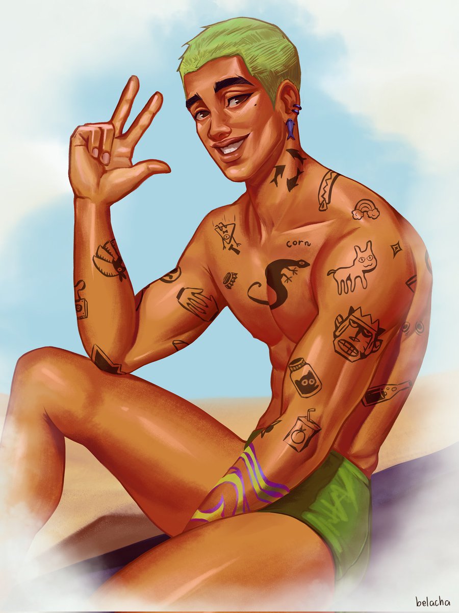 _belacha's tweet photo. About time I actually post some art so here's Gekko
#Gekko #GekkoValorant #ValorantArt #valorantfanart #artph #VALORANTGEKKO https://t.co/Lg4mBLbIiL