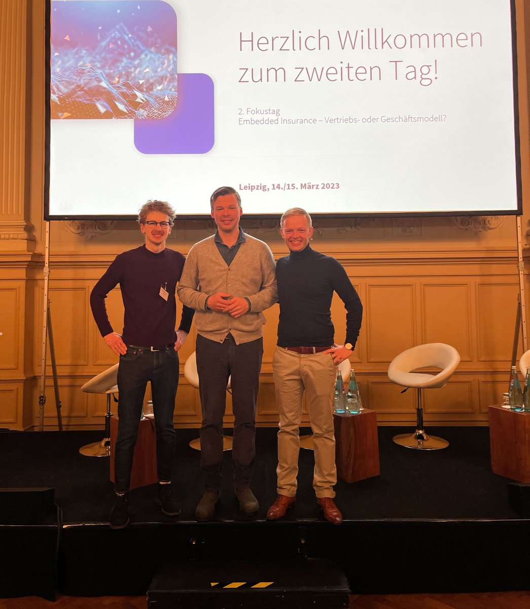 Bitkom_InsurTech (@bitkom_insure) on Twitter photo Gestern und heute haben wir gemeinsam mit den <a href="/VersicherungVFL/">Versicherungsforen</a> in Leipzig den 2. Fokustag Embedded Insurance veranstaltet.
Spannende Use Cases, Kooperationsmodelle, Lehren aus dem vergangenen Jahr und tolle Gespräche!
<a href="/S_Langrehr/">Sebastian Langrehr</a> <a href="/jan_wich/">Jan Wichmann</a> <a href="/bsurance/">bsurance GmbH</a> Gestern und heute haben wir gemeinsam mit den <a href="/VersicherungVFL/">Versicherungsforen</a> in Leipzig den 2. Fokustag Embedded Insurance veranstaltet.
Spannende Use Cases, Kooperationsmodelle, Lehren aus dem vergangenen Jahr und tolle Gespräche!
<a href="/S_Langrehr/">Sebastian Langrehr</a> <a href="/jan_wich/">Jan Wichmann</a> <a href="/bsurance/">bsurance GmbH</a>