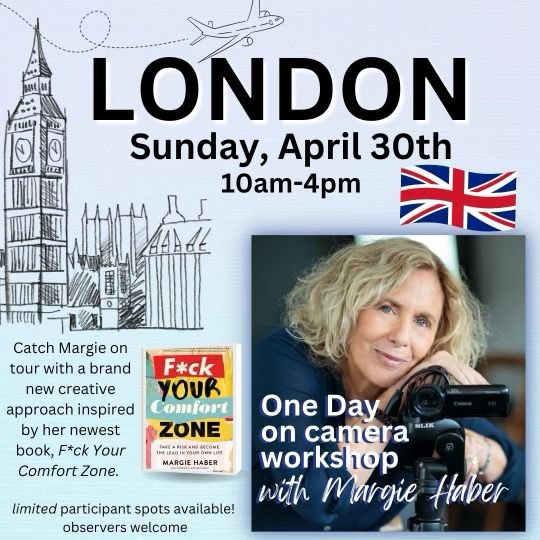 To all my actor friends, this is very exciting @margiehaberstudio is in London on the 30th April. I went to her workshops in Los Angeles when I was there and it changed the way I acted and I really started booking more jobs. So please pass the word around 😊