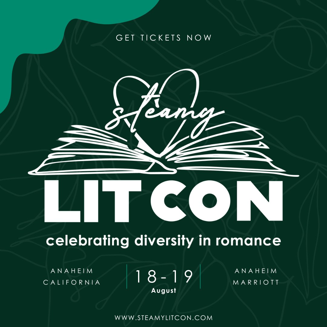 Steamy Lit Con is a romance book convention celebrating diversity in romance––those who write it and those who read it! There are panels, signing sessions with 200 authors and chances to hang with other romance lovers.  

Join us 8/18-19 in Anaheim!! Tix: universe.com/events/steamy-…