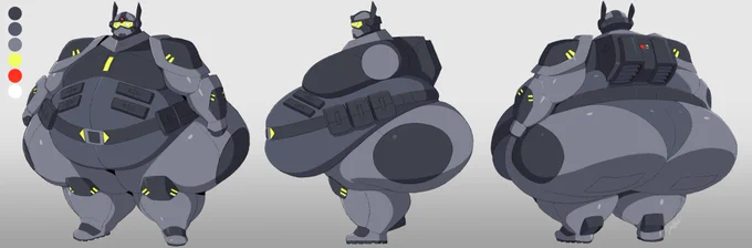 Robot design commission for  This ends my commission posts for now... 