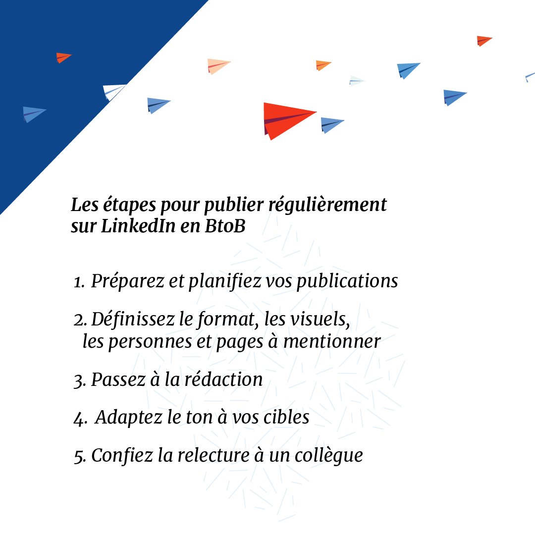 agencedecomnova's tweet photo. "Publier sur LinkedIn, toute une histoire.

✅ Oui, parce que se rendre visible est ESSENTIEL. Et en BtoB, il n'y a pas mieux que LinkedIn.

#BtoB #Marketing #LinkedIn" https://t.co/MABdT5qGAa