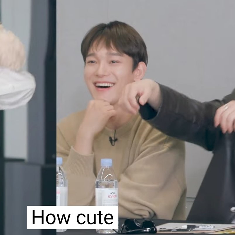 kittyjongdae's tweet photo. jongdae telling how cute jongin is when he looks the cutest among them damn https://t.co/9uppojElFo