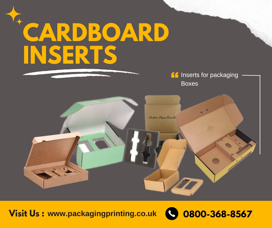 packprint_co_uk's tweet image. Upgrade your packaging game with our custom cardboard box inserts! 
Our designers create eco-friendly inserts, dividers, fittings, and partitions for added protection and style. Ditch the foam and plastic and switch to sustainable options that don't compromise quality
#boxinsert