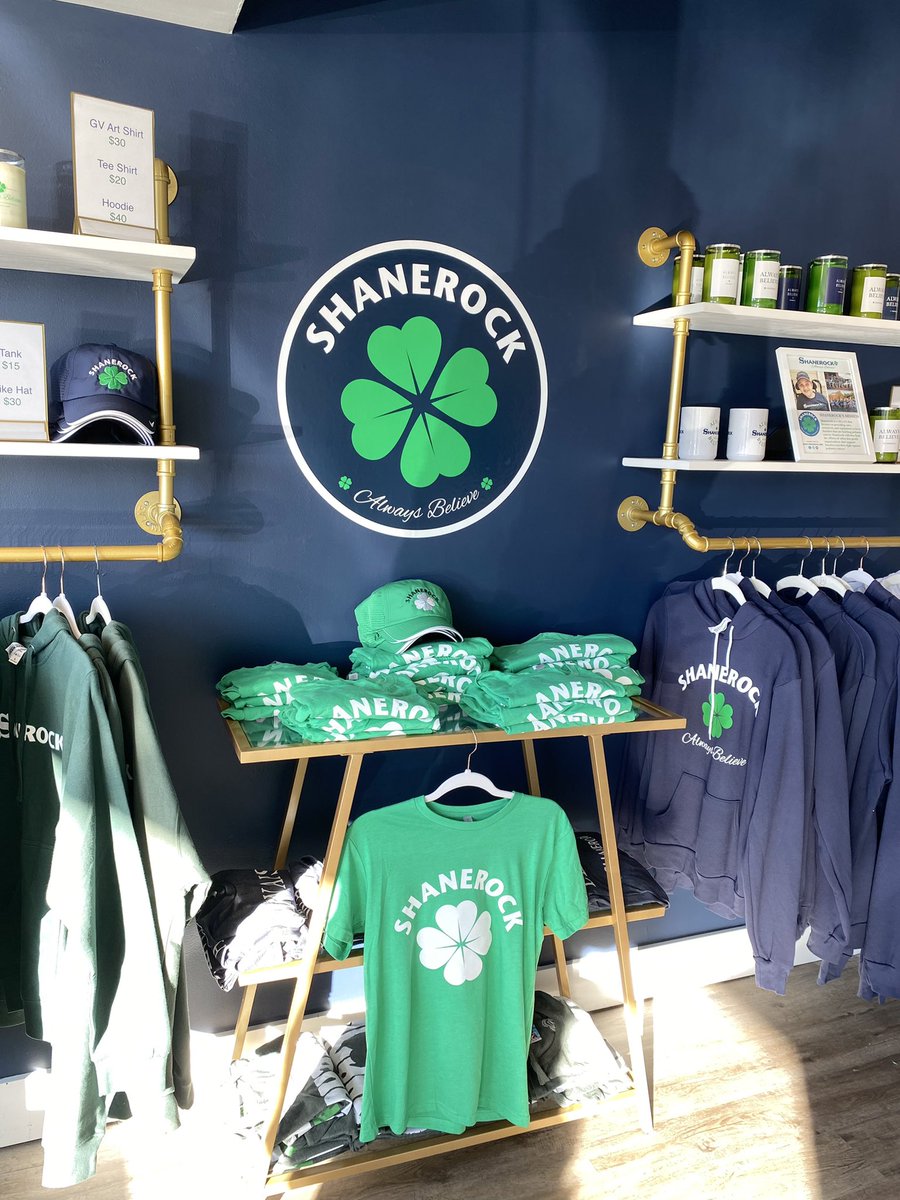 Shanerock_org's tweet image. Need some last minute green for Saint Patrick’s Day.  Shanerock will be open tomorrow- Thursday, March 16th from 11-1.  
Always Believe.🍀💚☘️