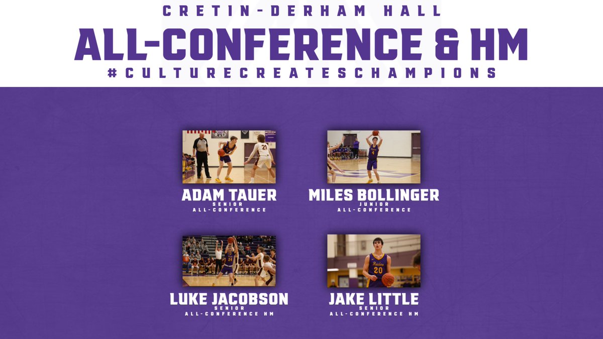 Congratulations to the following @CdhRaiderBall players who were selected All-Conference and Honorable Mention.
