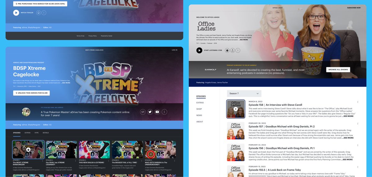 CerealApp's tweet photo. Prelaunch, sell, hype up, host, and distribute your video series, podcast, or course with Cereal Show!

Join the waitlist 👉 https://t.co/h2Tt2Nr5is https://t.co/swEFVRU2KT
