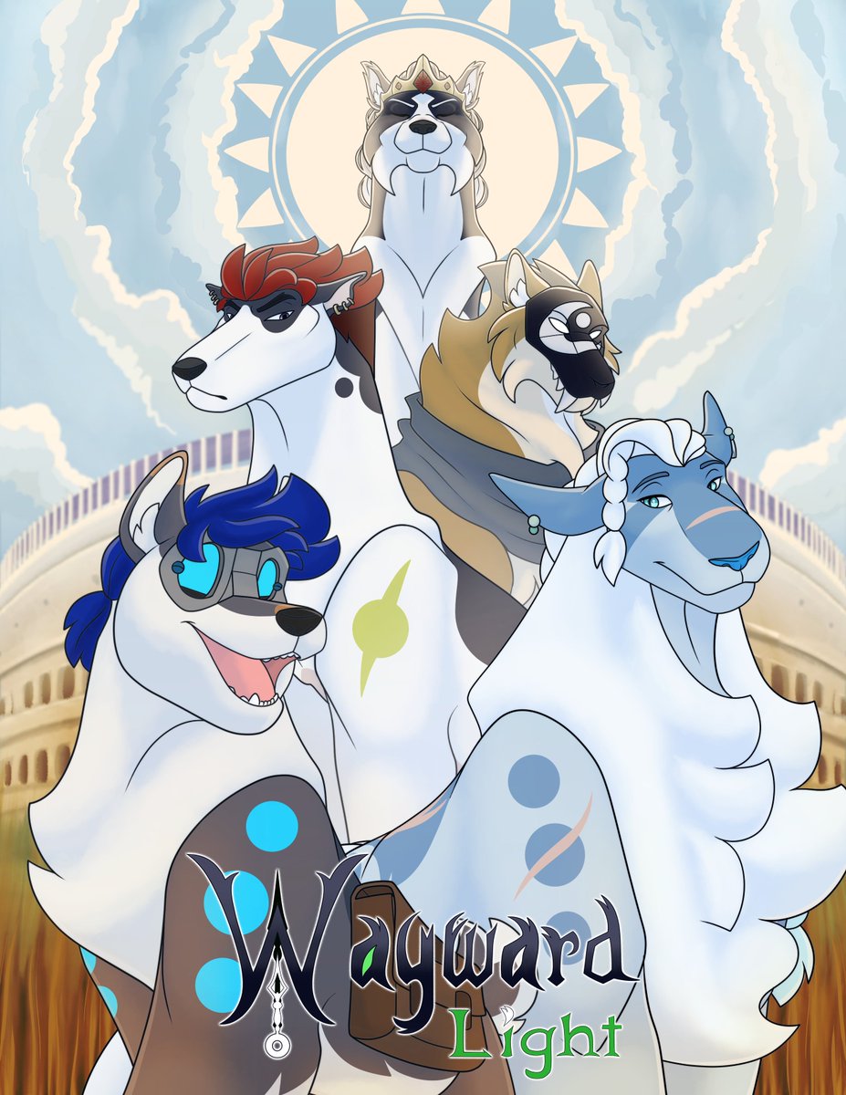 GryphonGable's tweet photo. 'Wayward Light' has a new promo poster and logo design!

#Animation #indieanimation #cartoon https://t.co/d1ReUyqO1U