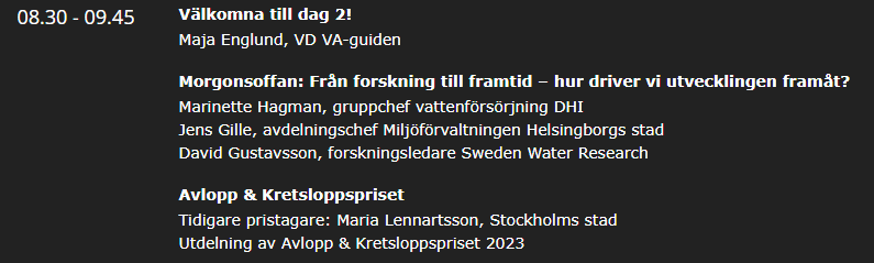 Är du på VAK i HBG? Stig upp i tid imorgon! Expertsamtal i morgonsoffan med @drkolfot @HagmanMarinette och Jens Gille om att våga vara först, att misslyckanden är en del av utvecklingen och om att ta tillvara på de system som redan finns på plats. #vak