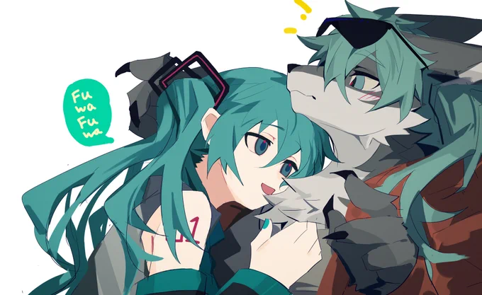 #初音ミク 拟兽水仙 