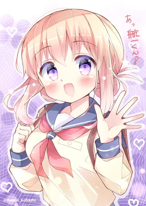 湊紫麻ちゃん描きました#魔女は満月に咲く#魔女咲く 