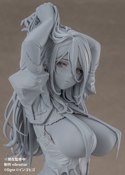 📢聖処理シスター ペトロニーユ
フィギュア化の進捗です〜☺️✨
「朝の支度中のペトロニーユさん…♡」

制作:@vibrastar
ⒸOgre(@IllustOgre ) Ⓒインゴヒゴ(@bousaba_4d )

・画像は実物を組み上げた原型です
・現在監修中です🧐 