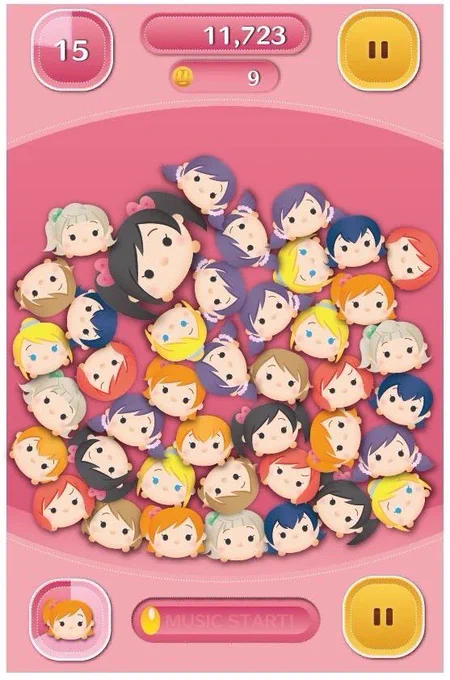 懐かしいのでてきた…昔、仕事の合間にイラレで作って遊んでたやつ…μ'sちゃん……すきやで…… 