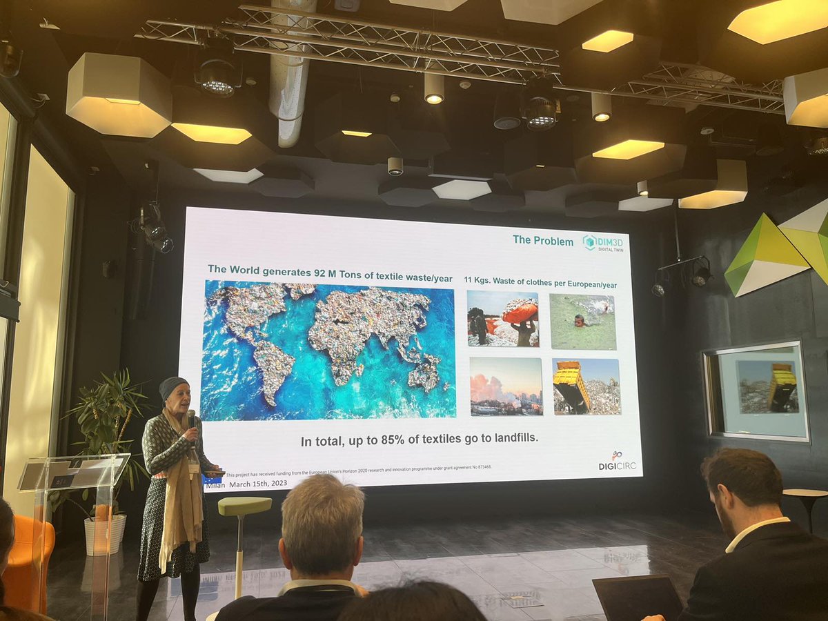 Digital Twin integrates in a single platform all the processes of the #textileproduction #valuechain so that they can be modified, tested and manufactured without error, collaboratively and in real time from any device.

Stream 👉 bit.ly/3FllzWs