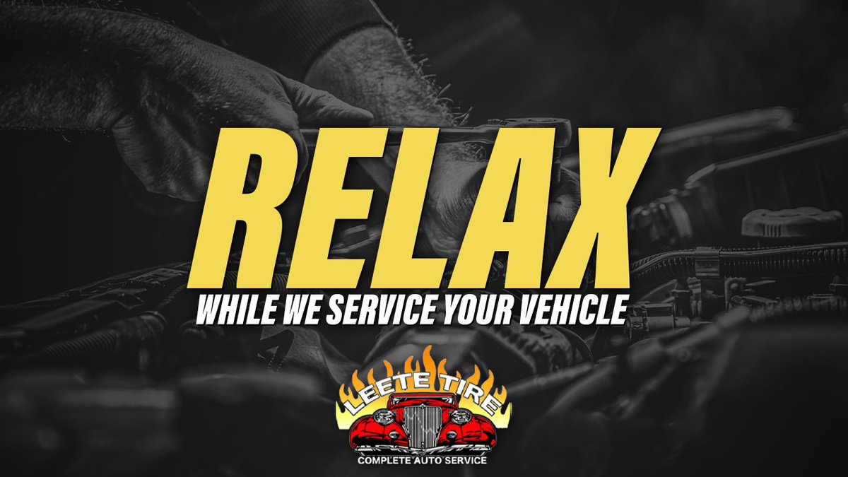 LeeteTire's tweet photo. Feel free to stay and wait while we service your vehicle!

📞804-412-TIRE
💻https://t.co/cwViF8yHbf
#LeeteTire https://t.co/9DdmBlNPb8