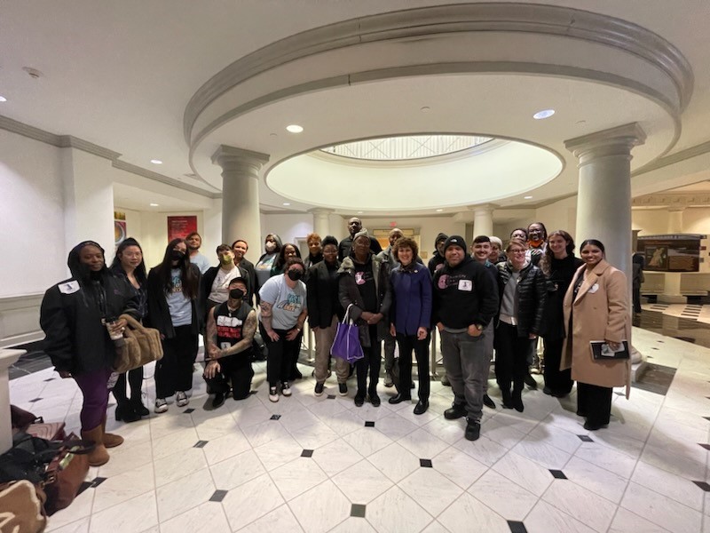 Yesterday we testified in support of #OPS, today we're calling on <a href="/SenBillFerg/">Bill Ferguson</a> <a href="/MDSenate/">MD Senate Democrats</a> <a href="/jwaldstreicher/">Sen. Jeff Waldstreicher</a> @WillCSmithJr to pass SB762 to allow people who use drugs to carry their supplies without fear of criminalization. #harmreduction #advocacy #decrimourworks