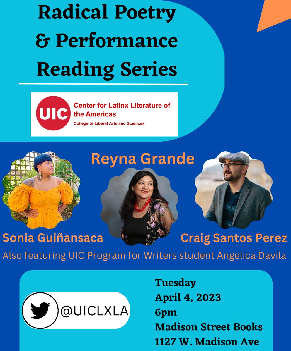 Center for Latinx Literature of the Americas @UIC tweet media