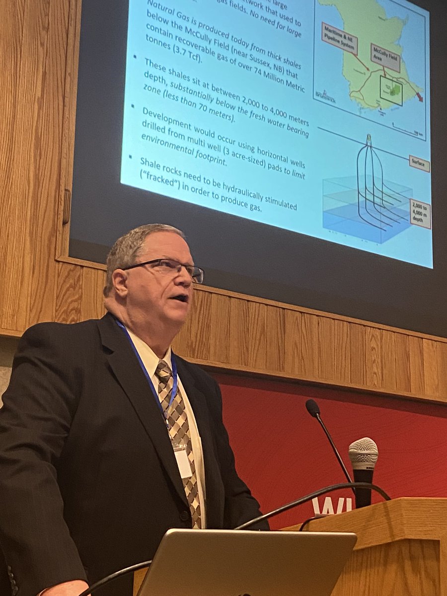 MichelleinNB's tweet photo. Peter Churcher discussing Natural Gas. NB has a huge asset with existing infrastructure like the Maritimes &amp; Northeast Pipeline. @AtlanticaEnergy @Gov_NB https://t.co/WUj52gfwR7