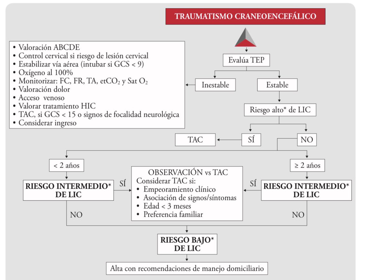 Una de los motivos de consulta más frecuente en los servicios de urgencias pediátricos son los traumatismos craneoencefálico (TCE)💥 os invitamos a navegar por el protocolo del TCE en nuestra página web 🩺🩺  seup.org/pdf_public/pub…