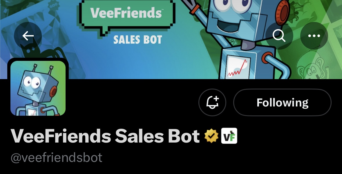 veefriends's tweet photo. The VeeFriends affiliate badge is now live across our official accounts, @veecon, @VeeFriendsHelp, & @veefriendsbot. Please use this in addition to the gold checkmark as a reference to verify official accounts.

The @veefriends account won't have this badge, but our profile now has an "affiliates" section displaying associated official accounts. Use this to verify the legitimate VeeFriends handle.

As always, stay alert to fake accounts and reach out to us if there is any question of legitimacy.