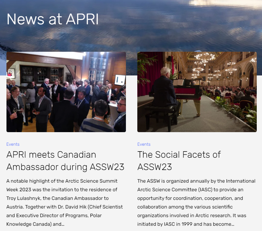 Two new #APRI articles about #ASSW2023 available on polarresearch.at/news/ now.