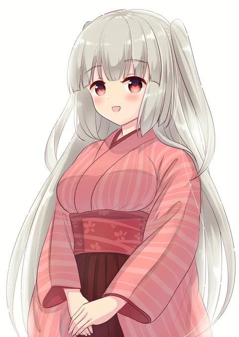 銀髪とこよ一日おくれですが…!#かくりよの門 #ホワイトデーは銀髪白髪を愛でる日 