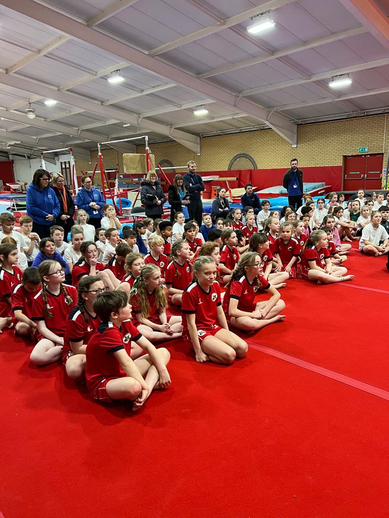 Fantastic Key Set Gym competition with <a href="/bestgymclub/">cheshiregymnastics</a>.
Over 100 gymnasts completed body management, floor exercise and a vault to challenge for honours!
Well done to all the participants &amp; winners and thanks to the teachers who prepared them!
<a href="/CWSchoolGames/">Cheshire School Games</a> <a href="/YourSchoolGames/">School Games</a>