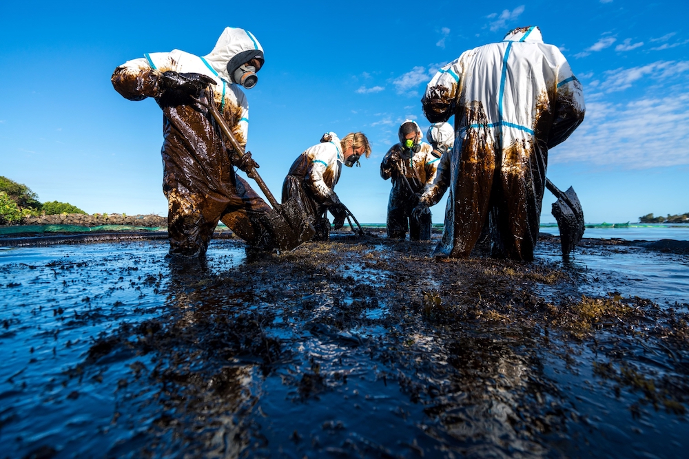jakeross420's tweet photo. This is horrible 💔 We may be the most superior species on the planet, but at what cost? 
#environment #oil #oilspill #juststopoil https://t.co/c2q7hKKnuf