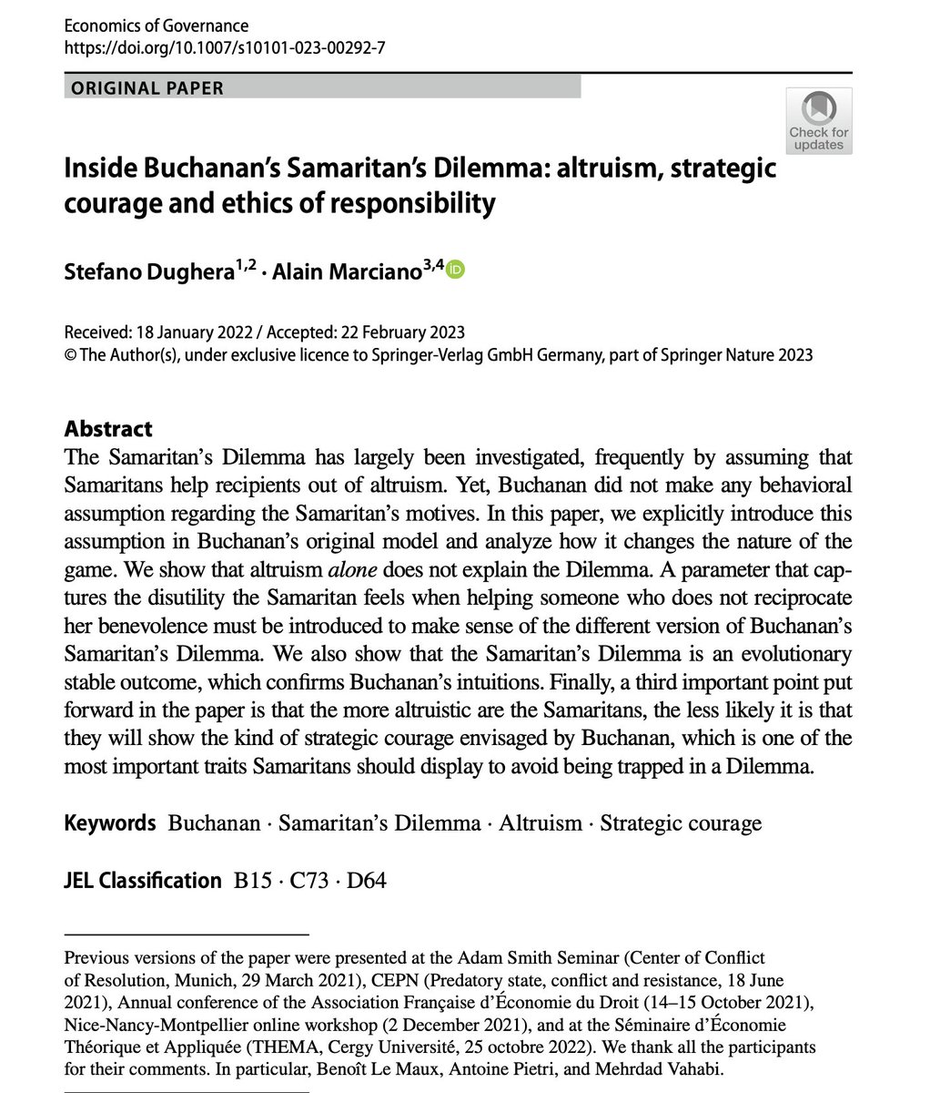 Alain Marciano tweet media