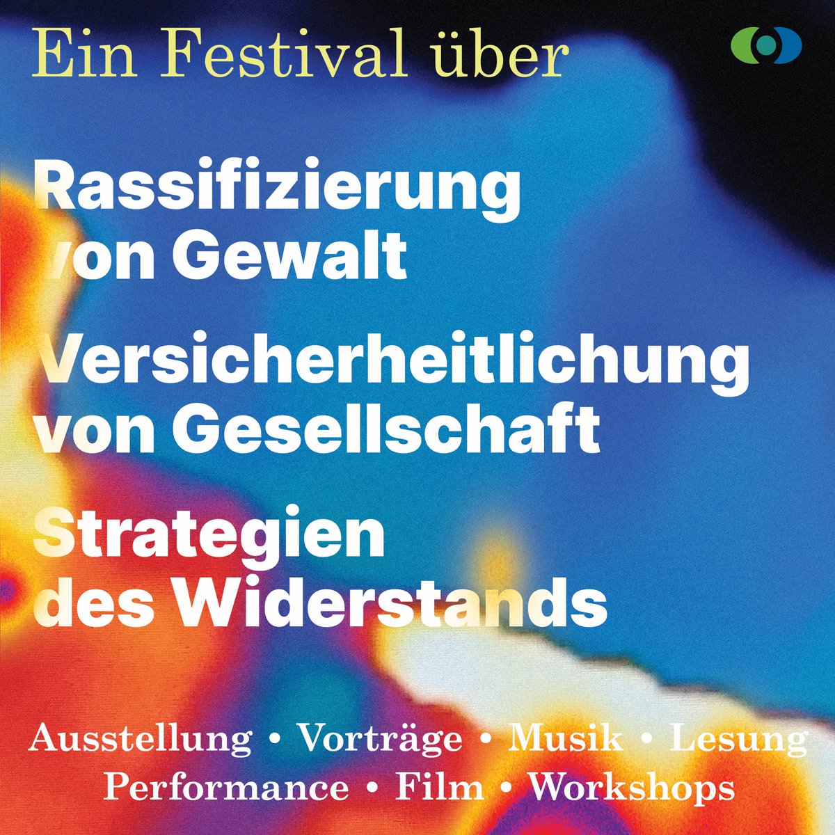 SAVE THE DATE

GEFAHRENZONEN
Rassismus ver(un)sichert

03. bis 10. November 2023
in Leipzig

Weiter Infos folgen. Um auf dem Laufenden zu bleiben, melden Sie sich hier an:

binational-leipzig.de/newsletter/

#Gefahrenzonen #Rassismus #Versicherheitlichung #Festival