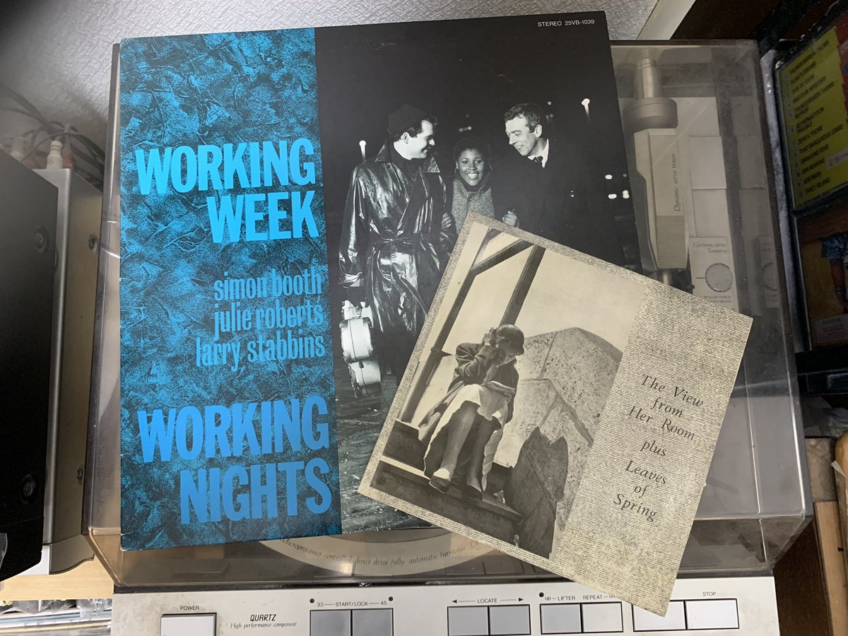 nori_cnq's tweet photo. 商業的に成功したアフロ・ケルト・サウンドシステムより、WeekendとWorking Weekの印象、また何よりジャズとクラブシーンを接近させた立役者ですね。湾岸戦争中のロンドンで観たWorking Week、懐かし���い出。#simonbooth https://t.co/PtUNeKhDqV