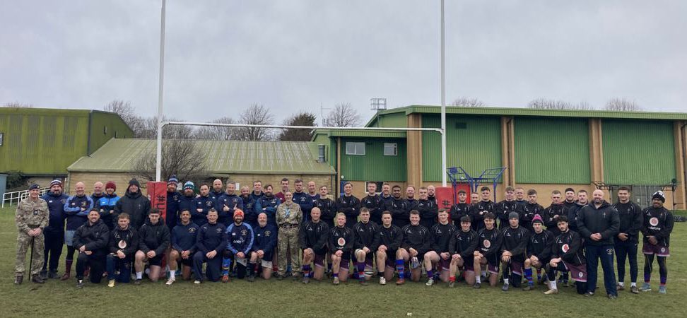 TugWilson3's tweet photo. Great to have @StnCdrBZN visit @RAFRU_Vultures &amp; @UKAFRugby U23’s training today. The station supporting both teams in preparation for their fixtures this week. The Vultures tonight and UKAF on Friday. @RAFRugbyUnion @RNRugby @RAFRugbyUnion @RAFBrizeNorton @BrizeBuccaneers https://t.co/yWsRIp7Xzj