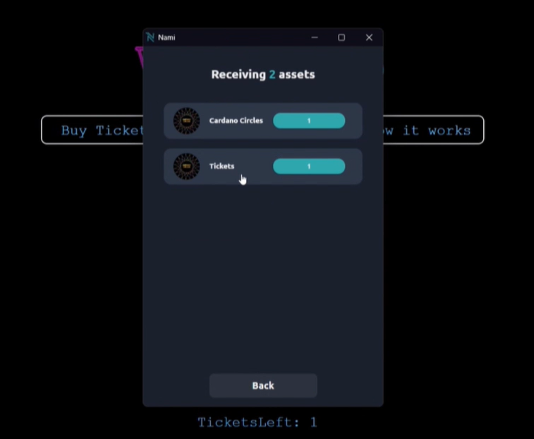 while0x1's tweet photo. ๐
The first @OpShinDev mainnet #dApp transaction:
https://t.co/X4L3CeZ2J5
The faucet contract delivers an animated on-chain #NFT derived from Gerolamo's hypocycloid equations and a raffle ticket. Tickets redeem prizes from a second #Opshin verifiably fair smart contract https://t.co/DQMrUnHTF8
