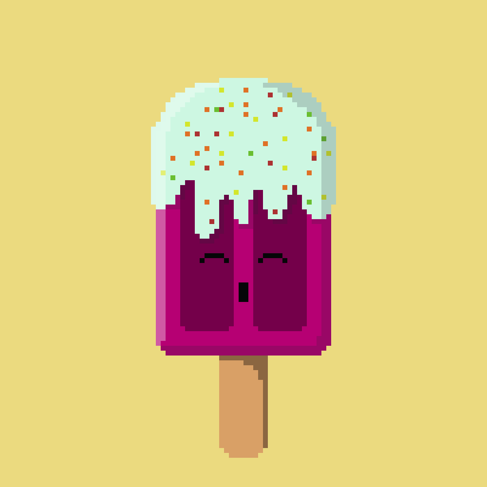 ErenPxl's tweet photo. Happiness😁 #NFT #NFTCommunitys #opensea #OpenSeaCollection #pixelart #icecream #happy #smile #Crypto #red #NFTs https://t.co/HAMFj3G0yV
