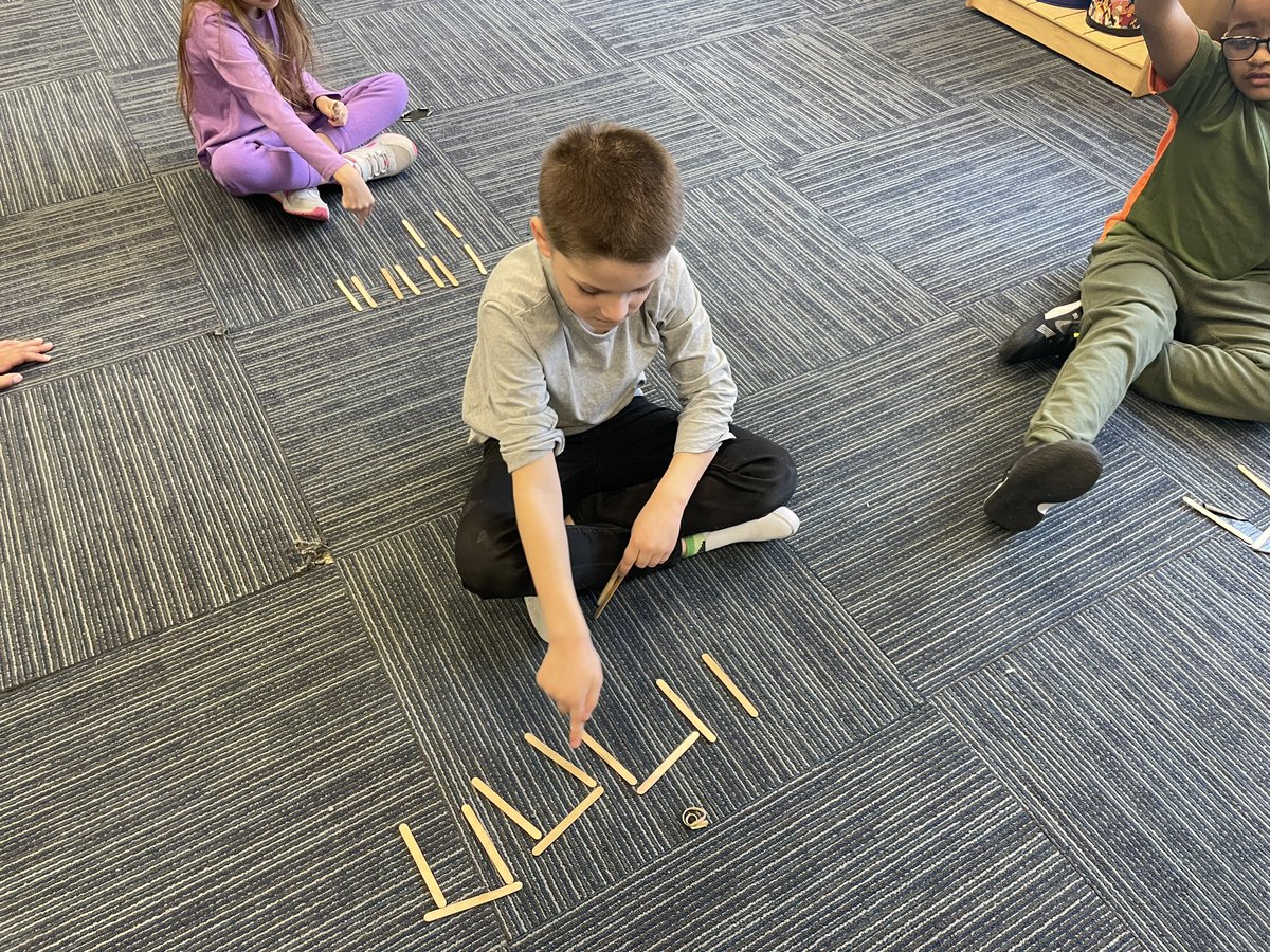 crosbykeys's tweet photo. Popsicle stick rhythms are always a hit! My 1st-4th graders enjoy creating and demonstrating mastery with them! #JCPSmusic #JCPSKY @BreckFrankES https://t.co/QOj58mjnwO