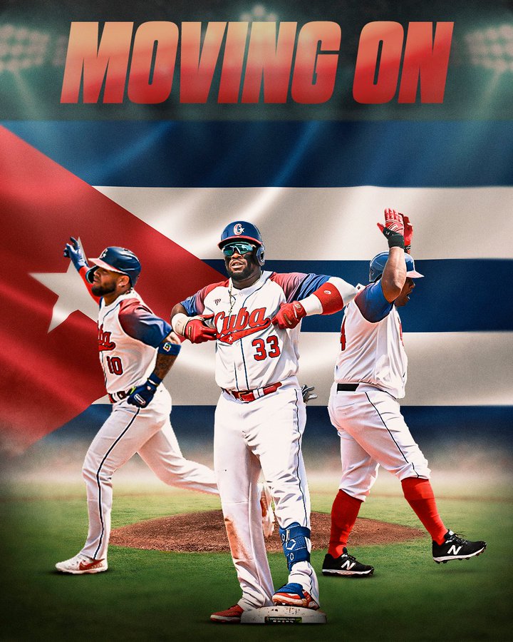 Y nos fuimos a semifinales🇨🇺, el #TeamAsere entre los cuatro grandes del #ClasicoMundialdeBeisbol2023 #Cuba #Mayarí #HolguínSí
