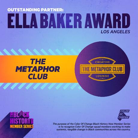 ColorOfChange's tweet photo. Named after organizer Ella Baker, the Outstanding Partner Award is given to a Color Of Change squad member or group who is key in creating a more human world for Black people.

Give it up for the Ella Baker Award winners in Los Angeles!

Join a COC squad: https://t.co/AjKBHRLsUy https://t.co/jiW52maA3k
