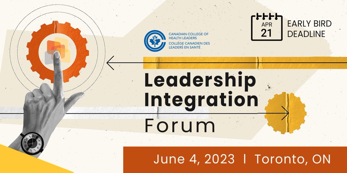 CCHL_Circle's tweet image. Join us for this, half-day session and equip yourself with clear next steps for augmenting your organizational leadership capacity through further #LeadershipIntegration, regardless of your starting point &amp;gt; bit.ly/clif-2023 #CLIF2023 #LEADSframework #CCHLeaders #Conference