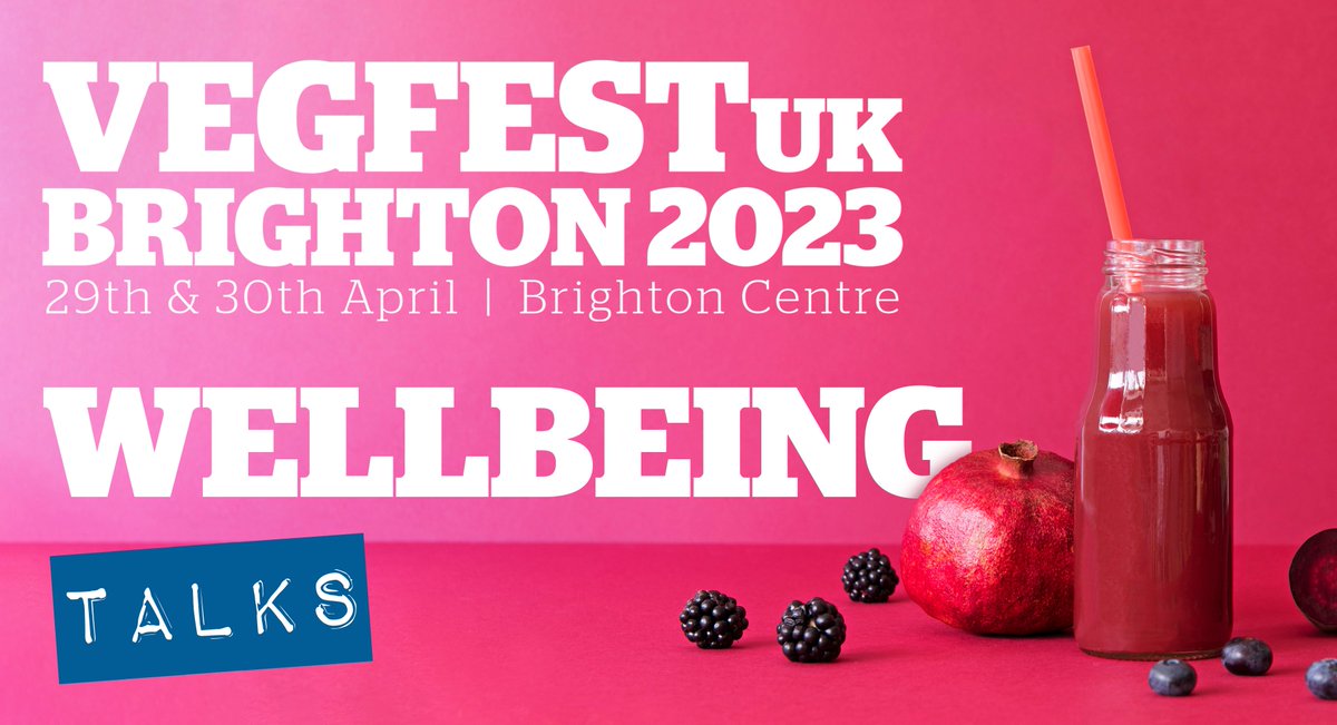 Check out the Wellbeing (Sunday only) talks area line up for <a href="/VegfestUK/">VegfestUK</a> Brighton 2023!

vegfest.co.uk/brighton/wellb…

Featuring sessions from Dean Rees-Evans, <a href="/JillSwyers/">Jill Swyers</a>, <a href="/juliettesnews/">Juliette's Kitchen</a>, <a href="/Clarkfrenchuk/">Clark French</a> &amp; Sarah King! 

Register for FREE tickets here: vegfest.co.uk/brighton-ticke…