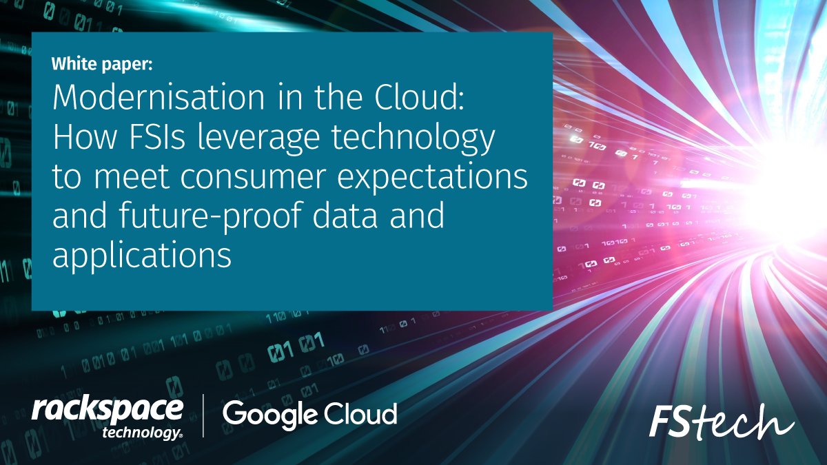 Rackspace_EMEA's tweet photo. How can FSI leaders harness #CloudTechnology to enhance and transform apps, services, data, and customer experience? Read the findings from our roundtable with @FSTech and @GoogleCloud today: https://t.co/7ZDhf092hF https://t.co/W4E1WKqrdz