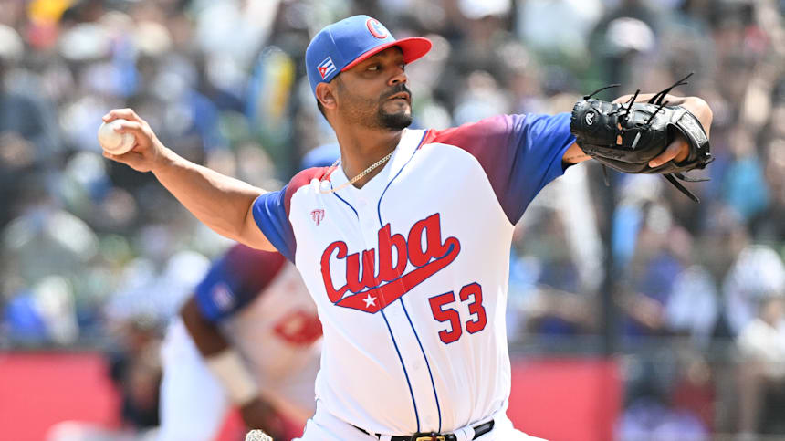 DefendiendoCuba's tweet photo. Espectacular la actuación del #TeamAsere en el #ClasicoMundialDeBeisbol, hoy con una victoria de 4️⃣ x 3️⃣  vs Australia. ‼️ #Cuba ya está en semifinales ‼️Tremendo equipazo que está #DefendiendoCuba🇨🇺 en el terreno de ⚾‼️‼️

🎵🎶A mí me dicen #Cuba🎵🎶
#MejorEsPosible💪 https://t.co/05zQ0bShoT