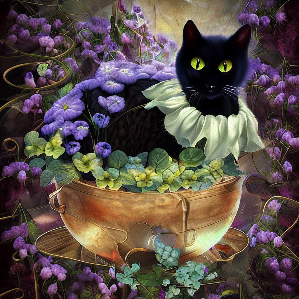 There are many other creatures on the planet besides cats, including birds and animals.
There are also creatures that are difficult to describe in words.
🐍🦠
And, of course, there are also carnivorous plants.
Some of them mimic cats.
They look like a cat sitting in a flowerpot😼