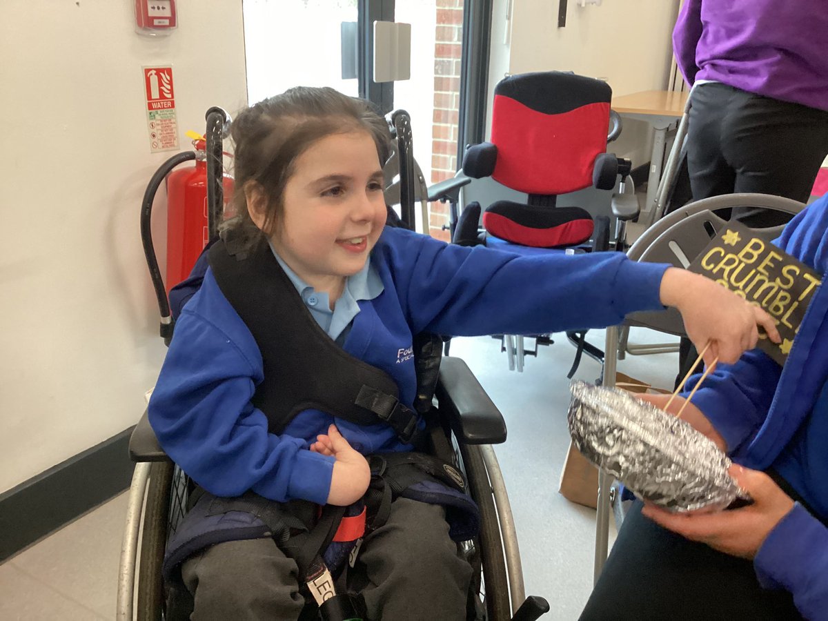 FountaindaleSch's tweet photo. Well done to Class Upper 3, crowned: Best Crumble 2023. The whole school enrichment competition was a delicious delight! #letsgetreadytocrumble #fountaindalefamily https://t.co/GgUngvt7Ie