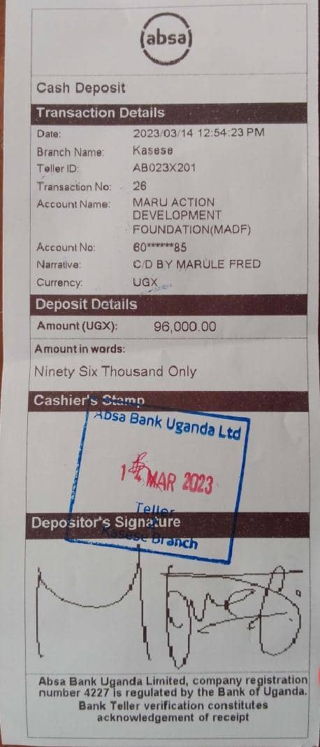 Maru_foundation's tweet photo. Wow! Our first donation to #Action2MillionTrees campaign is well received from Anonymous! You too can be part of #TreeMovement by supporting our communityLed #ClimateActions @CJOlusoga @TheGreenParty @Natalie24914765 @maritxulanda @Sdg13Un @GreengrantsFund @mbc22 @sacredbalance https://t.co/nMXSI6noJU