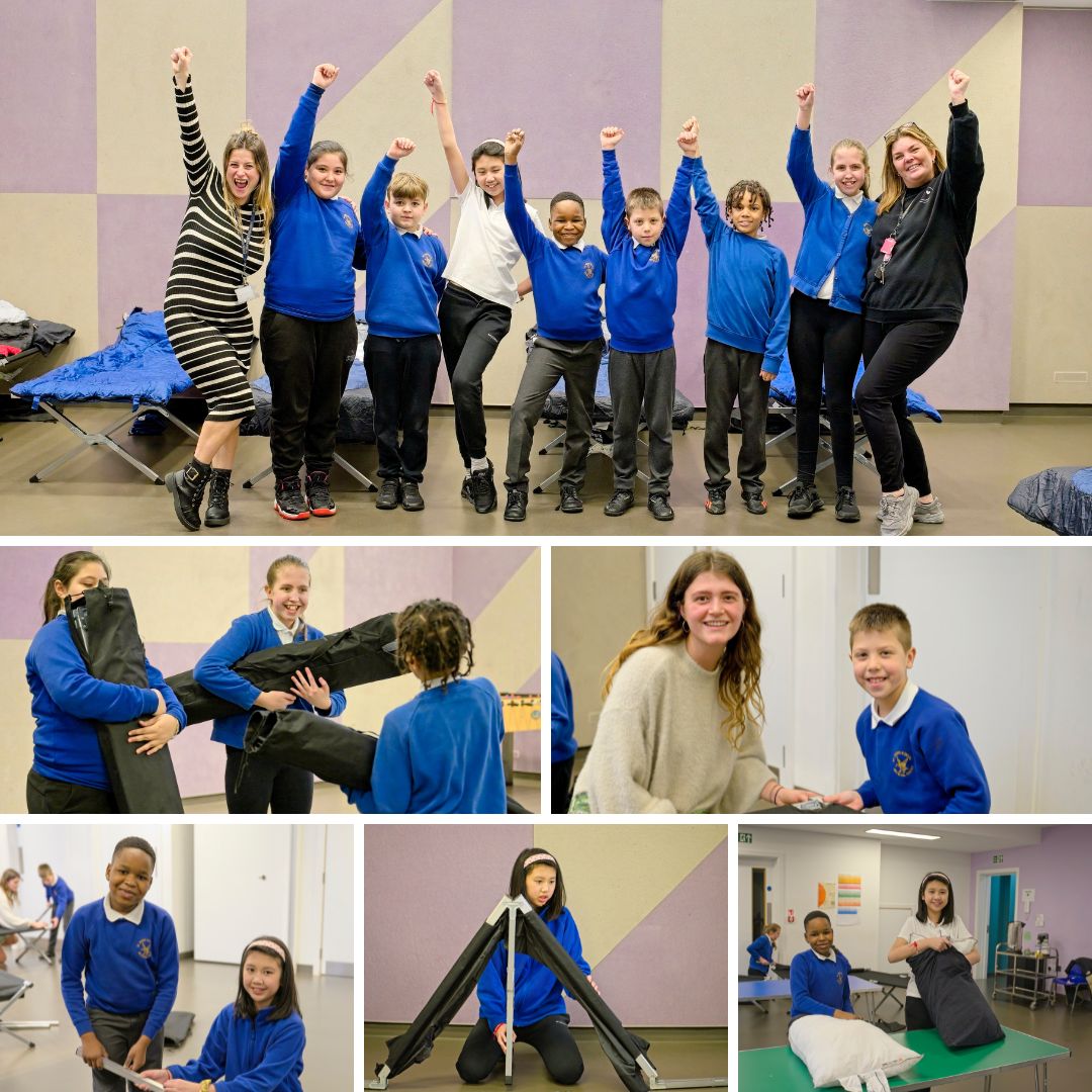 Thank you to the wondeful kids at St John’s Church of England Primary School for giving up there time to volunteer and serve the guests in the shelter!