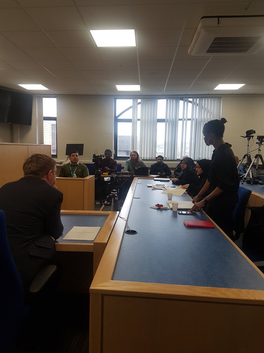 It is underway! 3rd <a href="/BradUniLaw/">School of Law (University of Bradford)</a> Proctor &amp; Hobbs Mock trial competition