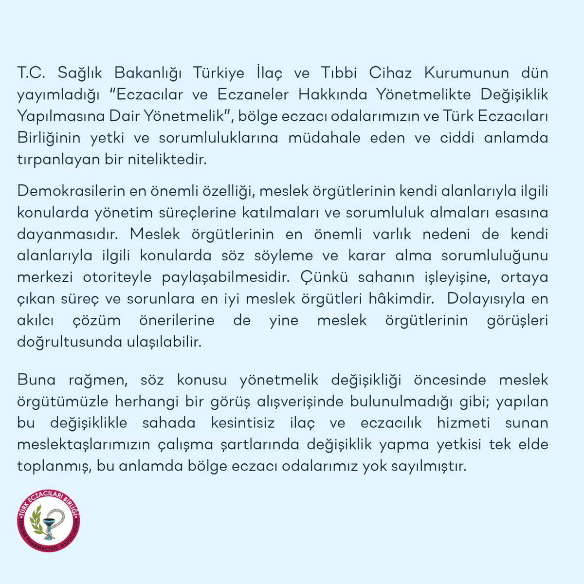 saygingargin's tweet photo. MESLEK ÖRGÜTÜMÜZÜN YETKİLERİNE MÜDAHALE EDEN YÖNETMELİĞİ KABUL ETMİYORUZ.

https://t.co/fEMBBo5zsI https://t.co/eQ5qGGsGE9