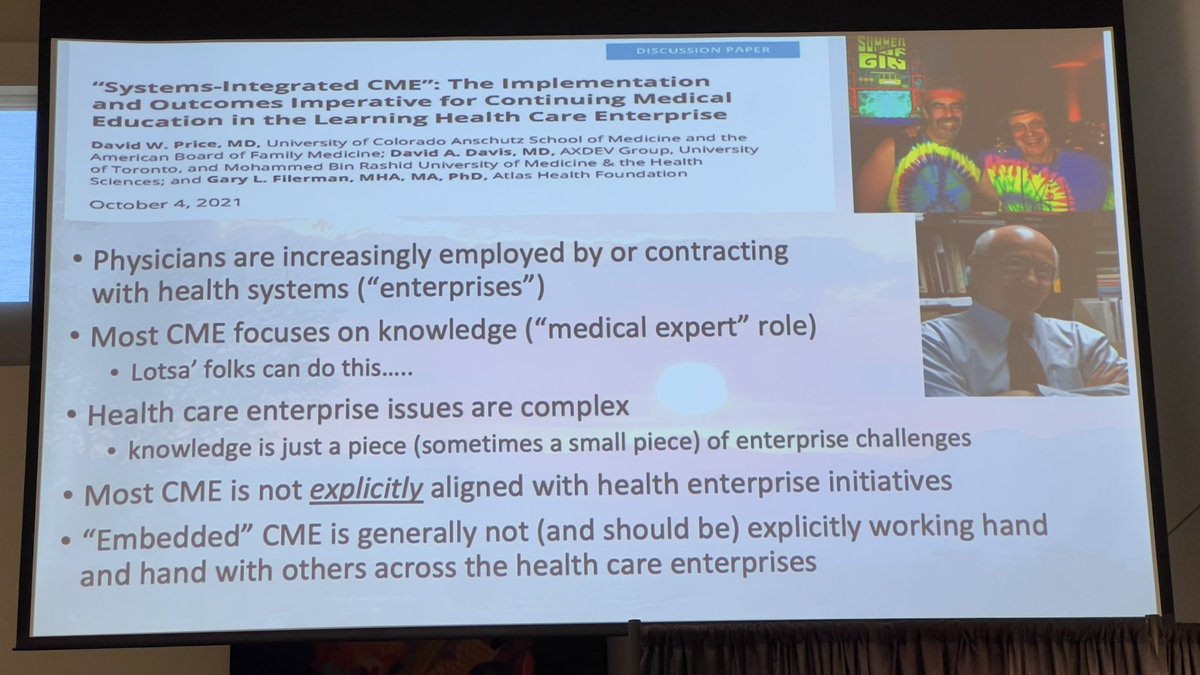 lynsonnenberg's tweet photo. We need to shift the #CME and #CPD conversation from an event « one and done » approach to a #spiral approach (like a #PDSA cycle). It’s a mash up!

What’s the problem you are trying to solve? HT @DrDWP #SACME2023 https://t.co/SpSbd7G6F2