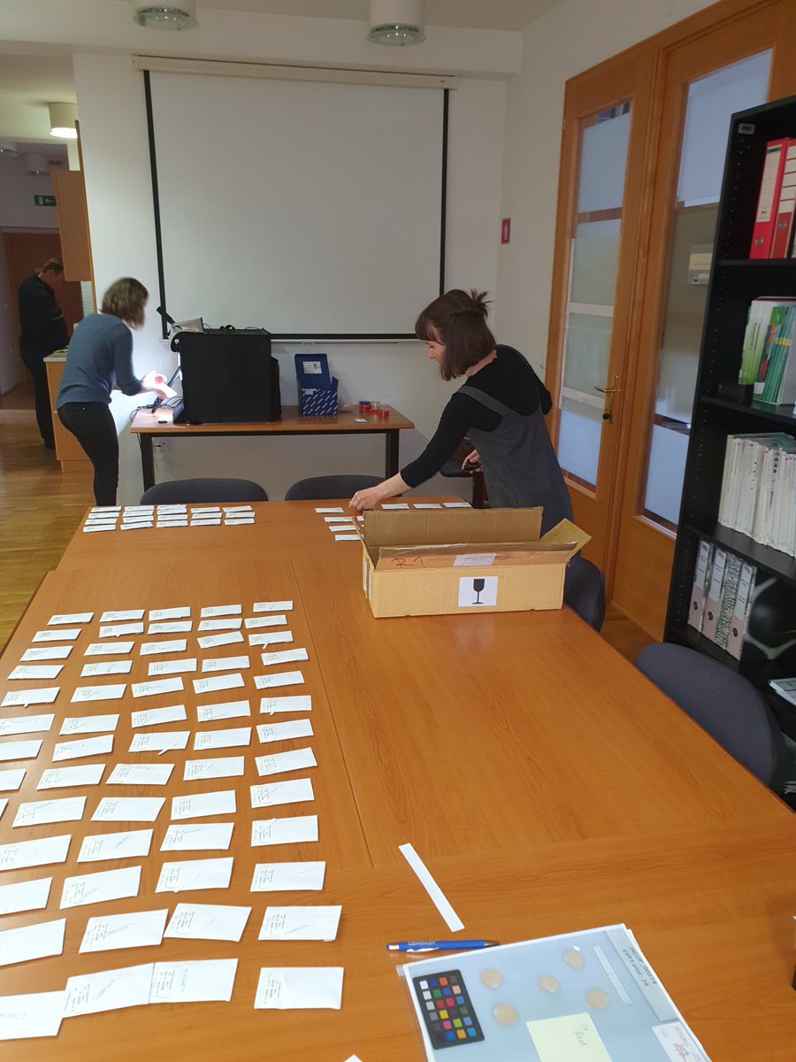 KISinstitut's tweet photo. 📸 Photographing and preparing @pulses_increase  lupin seeds for stratification and sowing at KIS in 2023. Thank you lupin group from Poland for the perfectly pre-prepared seed materials 💚
#PulsesINCREASE #H2020 #legumes #LovePulses https://t.co/SrQetSo8NF